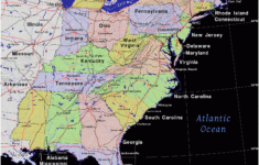 Eastern United States · Public Domain Mapspat, The Free, Open throughout Free Printable Map Of Eastern Usa