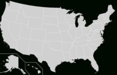File:blank Us Map (States Only).Svg - Wikimedia Commons with regard to Blank Maps Usa Printable
