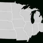 File:blankmap Usa Midwest.svg   Wikimedia Commons Regarding Map Of Midwest USA Printable