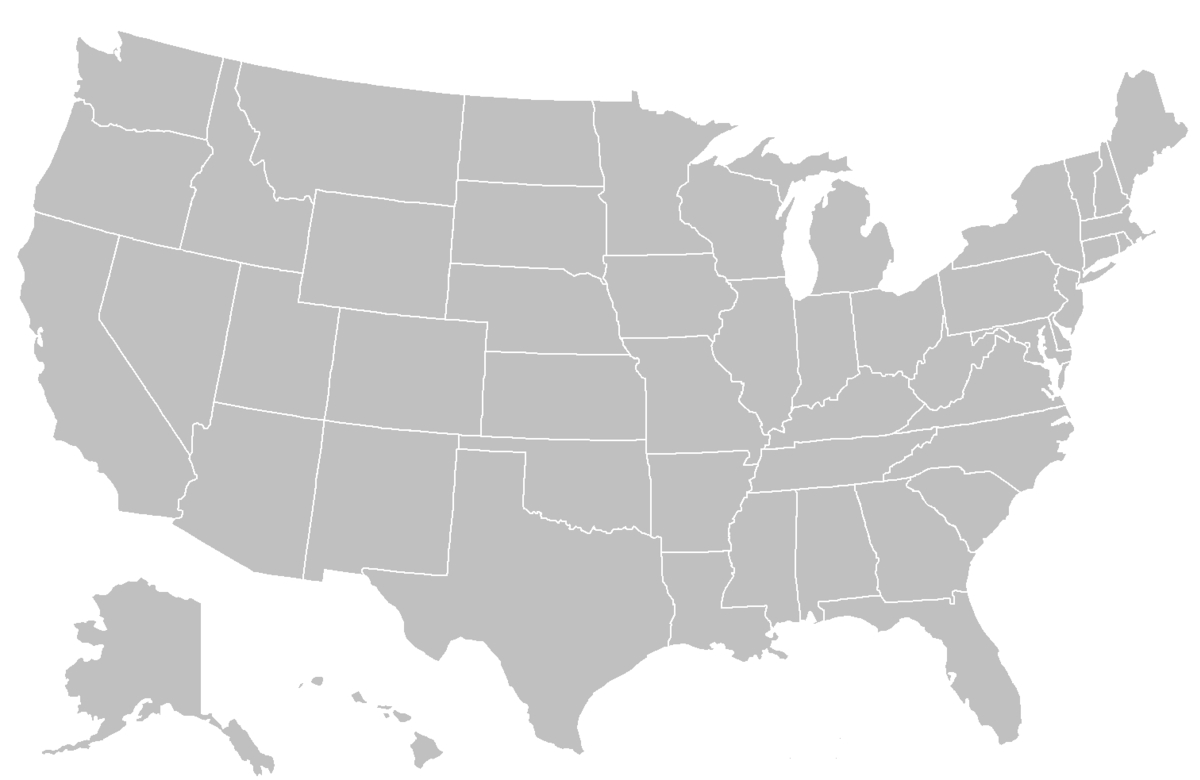 File:blankmap-Usa-States - Wikipedia with Printable Outline Map of USA