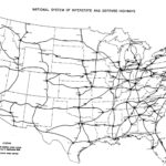 File:interstate Highway Plan September 1955   Wikimedia Commons Pertaining To Usa Major Highway Map 1956
