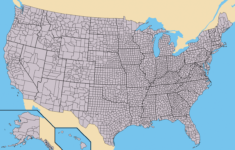 File:map Of Usa With County Outlines - Wikimedia Commons with Printable Map Counties of USA