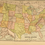 File:new School History Of The United States (1883) (14777188552 With Regard To USA Map 1883 Printable