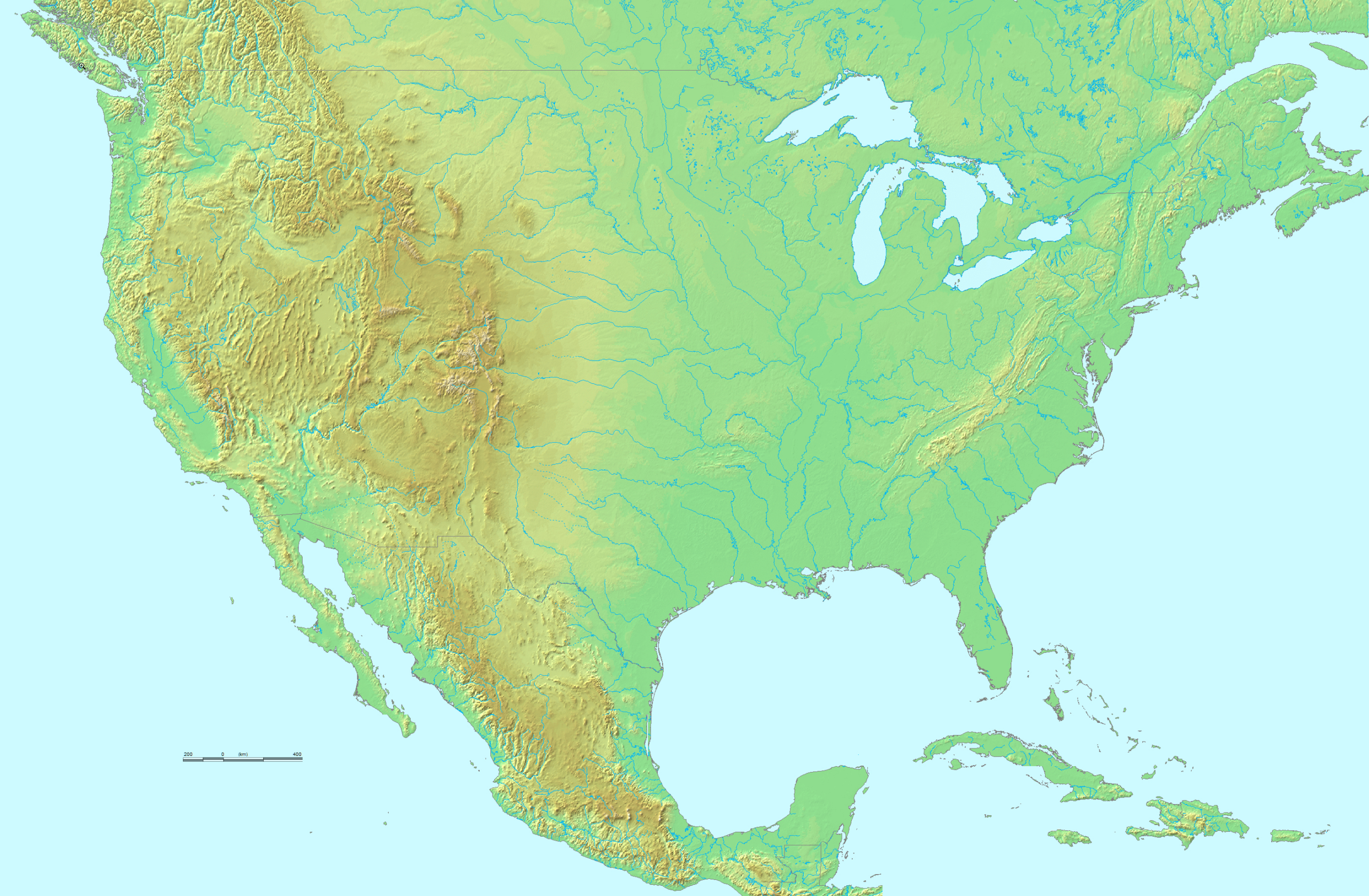 File:topographic Map Of The Usa - Wikimedia Commons within Usa Map Topographic Printable