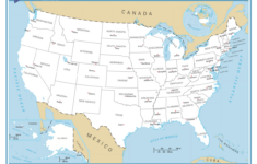 File:us Map - States And Capitals - Wikimedia Commons throughout USA Printable Map with States and Capitals