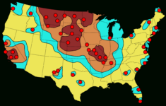 File:us Nuclear Strike Map.svg - Wikimedia Commons within Printable Usa Nuclear Target Map