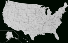 File:usa Counties Large.svg - Wikimedia Commons for Printable Map Counties Of Usa
