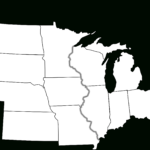 File:usa Midwest Notext.svg   Wikimedia Commons With Free Printable Outline Map Of The Midwest USA