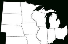 File:usa Midwest Notext.svg - Wikimedia Commons with Free Printable Outline Map of the Midwest USA
