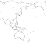 File:world Map With The Americas On The Right   Wikimedia Commons Regarding Blank World Map Printable Usa Centered