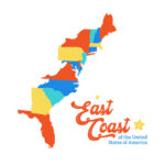 Free East Coast Usa Map Clipart Template To Edit Online Pertaining To East Coast USA Map Printable