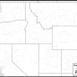 Free Map Northwest States Within Pacific Northwest Usa Printable Map Blank