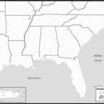 Free Map Of Southeast States Throughout Printable Map Southeast Usa