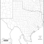 Free Map Of Texas Within Map Of Texas USA Printable