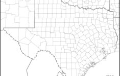 Free Map Of Texas within Map of Texas USA Printable
