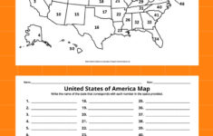 Free Printable Maps Of The United States Bundle pertaining to USA Map Test Printable