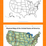 Free Printable Maps Of The United States Bundle With Regard To Printable USA Map Worksheet