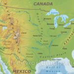 Free Printable Maps Of The United States Regarding Geographical Map Of USA Printable