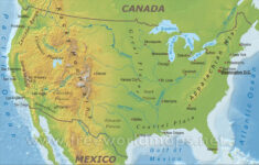 Free Printable Maps Of The United States regarding Geographical Map of USA Printable