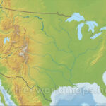 Free Printable Maps Of The United States Regarding Physical Map Usa Printable