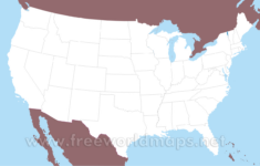 Free Printable Maps Of The United States with regard to Printable Usa Map Without State Names