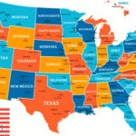 Free Printable United States Map With States Regarding Free Printable Usa Map States