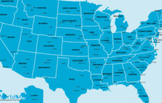 Free Printable United States Map With States within Printable USA Map with Capitals Free to Print