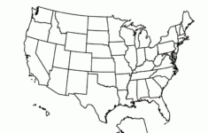 Free Printable Usa Map Coloring Page throughout USA Map Coloring Page Free Printable