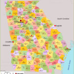 Georgia State Map | Usa | Maps Of Georgia (Ga) With Regard To Free Printable Map Of Georgia USA