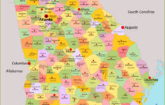 Georgia State Map | Usa | Maps Of Georgia (Ga) with regard to Free Printable Map of Georgia USA