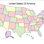 Get The Usa Map For Easy Learning Throughout Color USA Map Printable
