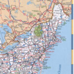 Google Maps Rand Mcnally New England Road Map   Easy Read Folded Throughout Printable Map Of New England Usa