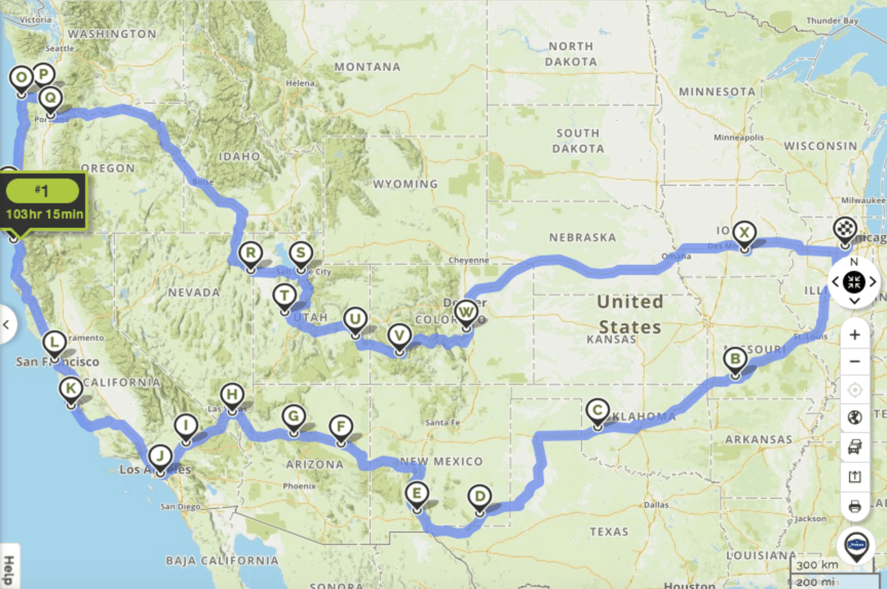 How To Plan A Cross-Country Road Trip For Families On A Budget with regard to Cool Printable Map of USA For A Car-Texas Road Trip