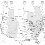 Image Result For Printable Map Of The Usa With State Names With Regard To Printable Map With Time Zones Usa