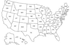 Karte Von Usa | Usa Karte Printable | Druckbare Karte Der Usa within Printable Black And White Map Of Usa
