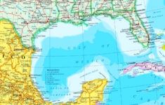 Large Detailed Map Of Gulf Of Mexico With Cities - Ontheworldmap with Gulf Coast USA Map with Highways and Cities