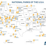 List Of National Parks In The Usa 2025 (+ Map And Checklist) In Printable Map Of Usa National Parks