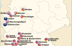 List Of United States Army Installations In Germany - Wikipedia within Map of USA Show Military Base Printable