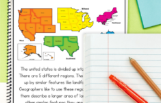 Low-Prep 5 Regions Of The United States: Activities - Priceless inside Printable Worksheets USA 5 Regions Map
