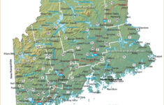 Maine State Maps | Travel Guides To Maine for Printable Map Of Maine Usa