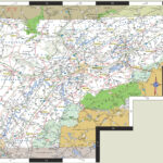 Map Of East Tennessee   Ontheworldmap Inside Map Of Eastern USA Tennessee And Washington Dc Free Printable