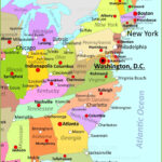Map Of Eastern United States   Ontheworldmap Throughout Free Printable Map Of Eastern Usa