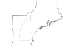 Map Of New England States — Ultimaps inside Map of New England States USA Printable