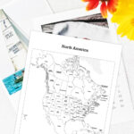 Map Of North America And Canada Free Printables Pertaining To Free Printable Map Of Canada And Usa