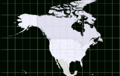 Map Of North America With Latitude And Longitude Grid for USA Latitude and Longitude Map Printable