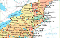 Map Of Northeastern United States - Ontheworldmap for Printable Map Of Northeast Usa