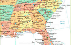 Map Of Southeastern United States - Ontheworldmap with regard to Printable Map of Southeast USA