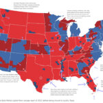 Map Of The 2Nd American Civil War: State Allegiances, Major For Navy Map Showing How Usa Will Be Divided