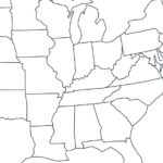 Map Of The United States, Map Of The Usa, Blank Map Of North Intended For Printable East Coast Map Of USA