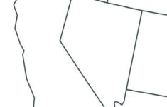 Map Of The Usa, Blank Map Of North America, United States Outline throughout Western USA States Blank Printable Map